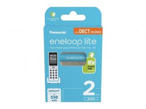 Panasonic Eneloop BK-4LCCE/2DE AAA 550mAh mikro ceruza akku 2db/csomag