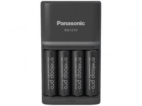 Panasonic Eneloop K-KJ55HCD40E AA 2500mAh gyors akkutöltő +4xAA akku