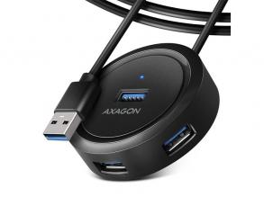 Axagon HUE-P1AL SuperSpeed USB-A ROUND hub