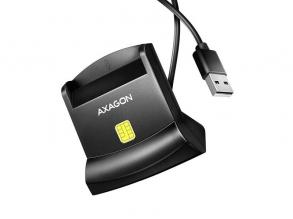 Axagon CRE-SM4N USB Smart card StandReader okos kártyaolvasó