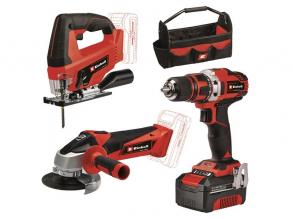 Einhell 4257241 TE-TK 18/3 Li Kit (JS+CD+AG) akkumulátoros szerszámgép szett