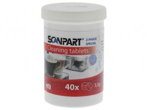 Scanpart 2790000220 kávéfözőhöz 2 fázis 3,5 g 15 mm 40db tisztítótabletta