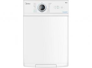 Midea MF100T80B/W-HU inveteres, gőzös felültöltős mosógép