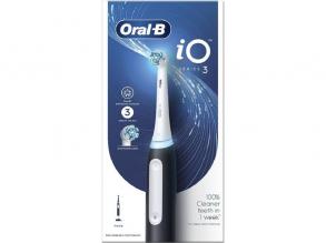 Oral-B iO series 3 Matt Black elektromos fogkefe