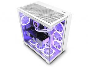 NZXT H9 Flow Fehér (Táp nélküli) ablakos ATX ház