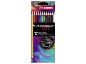 Stabilo: ARTY Aquacolor színesceruza szett 12db-os
