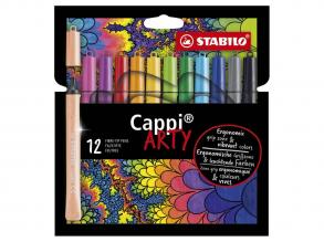 STABILO Cappi filctoll ARTY, 12 darab.