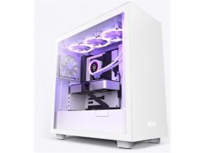 NZXT H7 Fehér (Táp nélküli) ablakos ATX ház