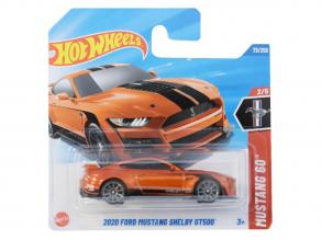 Hot Wheels: Ford Mustang Shelby GT500 narancssárga kisautó 1/64 - Mattel