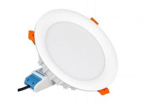 RGB-CCT LED panel , 18W , süllyesztett , kerek , dimmelhető , színes, állítható fehér színárnyalat , SMART , Miboxer (Mi-Light)