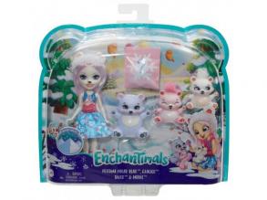 Enchantimals: Snow Valley Collection -Pristina és a jegesmedvecsalád