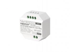 LED meghajtó , dimmer , 220V AC üzemű lámpákhoz , multifunkciós dimmelés , TRI-C1ZR , Zigbee 3.0+2.4G+Push , Miboxer (Mi-Light)