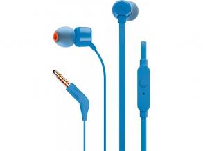 JBL T110BLU kék fülhallgató headset