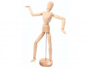 PlayBox: Fa muvész figura állványon 30cm
