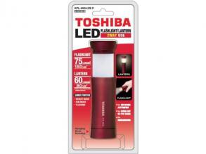 LED elemlámpa , zseblámpa , állítható fény , több funkciós , 1 darab , piros , TOSHIBA