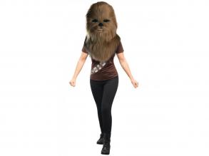 Chewbacca plüss nagyméretű felnőtt maszk felnőtt általános méretben