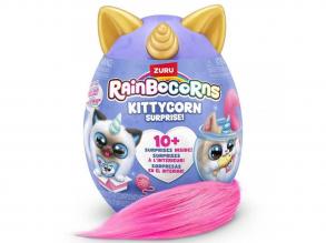 Rainbocorns: Pocket Kittycorn meglepetés cica plüssfigura többféle változatban 1db