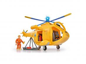 Tűzoltó Sam Wallaby 2 helikopter, figurával