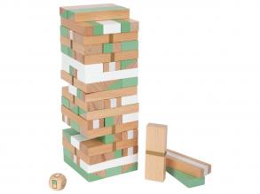 Fa toronyépírtő jenga játék (Golden Edition)