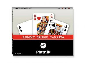 Standard Römi kártya, dupla csomag 2x55 lap - Piatnik