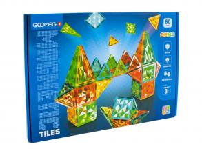 Geomag Magnetic Tiles Gems 60