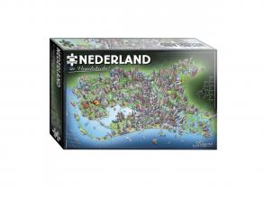 Puzzle Hollandia madártávlatból, 1000 darabos