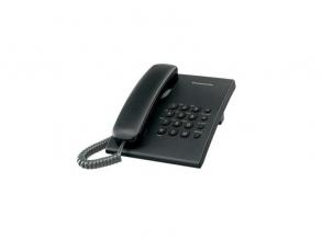 Panasonic KX-TS500HGB fekete vezetékes telefon