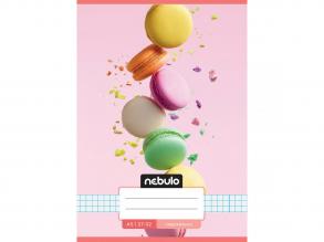 Nebulo: Macaron mintás kockás füzet A/5 27-32