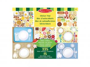 Újrahasználható matrica készlet - Ételkészítés - Melissa & Doug