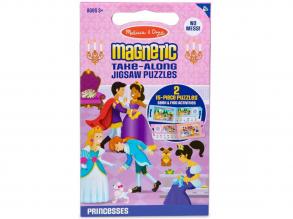 Hercegnok mágneses puzzle szett - Melissa & Doug