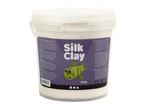 Silk Clay gyurma, fehér - 650 g