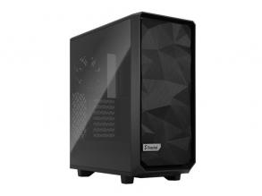 Fractal Design Meshify 2 Compact Fekete világos ablakos (Táp nélküli) ATX ház