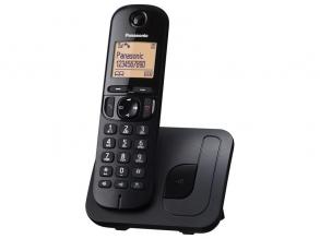 Panasonic KX-TGC210PDB hívóazonosítós kihangosítható fekete dect telefon