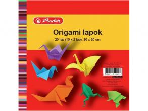 Herlitz 20x20cm 20ív origami lap