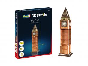 Revell 3D puzzle építőkészlet - Big Ben, 7x7x27,4 cm