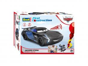 Revell Első építés - Cars Jackson Storm fény- és hangjátékkal, 22,2 cm