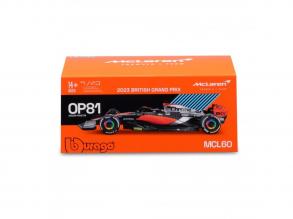 Bburago 1 /43 F1 versenyautó - Mclaren MCL60 (With helmet) (#81 (O. Piastri)