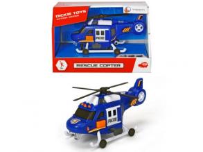 Mentőhelikopter 18cm-es fénnyel és hanggal - Dickie Toys