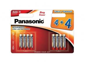 Panasonic LR03PPG/8BW 1,5V AAA/mikro tartós alkáli elem 8 db/csomag