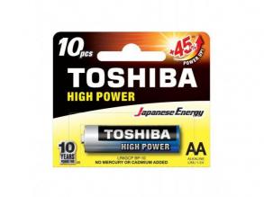 Ceruzaelem AA (LR6) , 1.5 Volt , 1 darab , tartós , elem , High Power , TOSHIBA