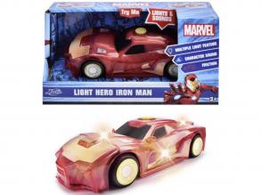 Marvel: Light Hero Vasember karakter járgány fény és hang effektekkel - Jada Toys