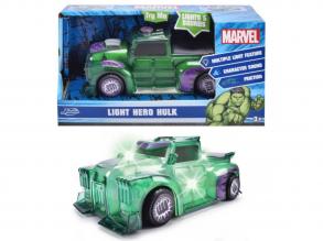 Marvel: Light Hero Hulk karakter járgány fény és hang effektekkel - Jada Toys