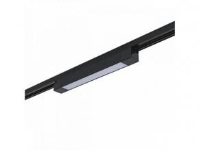 Sínes LED lámpa , track light , lineáris , 1 fázisú , 2 pólusú , 30 Watt , 47 cm , természetes fehér , fekete , Elmark