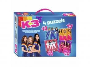 K3 zenekar 4 az 1-ben puzzle