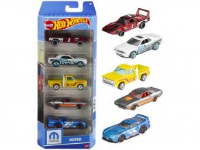 Hot Wheels: Mopar 5db-os kisautó modell szett - Mattel