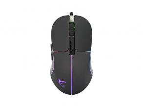 White Shark WARLOCK GM-5010 7D 6400 dpi RGB fekete gamer egér