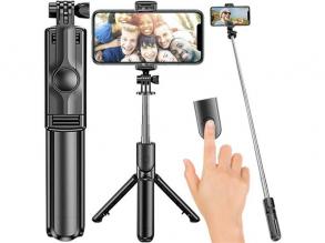 Izoxis Tripod + szelfi bot szett vezérlővel okostelefonokhoz