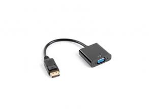 Lanberg 20cm DisplayPort 1.1 apa - VGA anya adapter