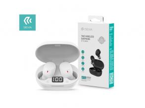 Devia ST351020 Bluetooth v5.0 Joy A6 Series TWS with Charging Case - fekete sztereó headset