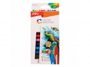 Deli Color Emotion 12db/csomag olajpasztellkréta